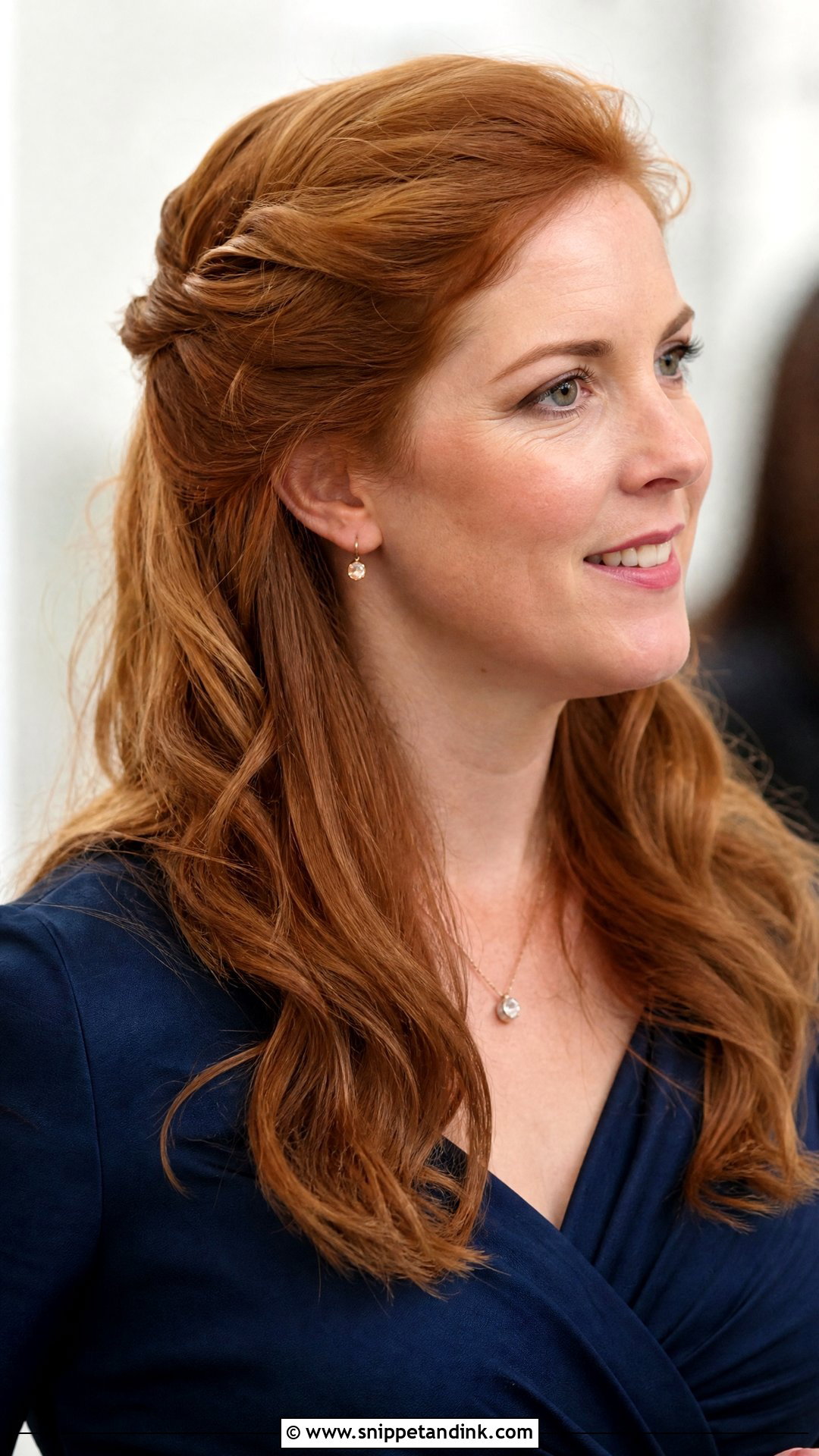 Twisted Half Up Hairstyle For Formal Events - Snippet and Ink - 15 Cute Hairstyles for Formal Events