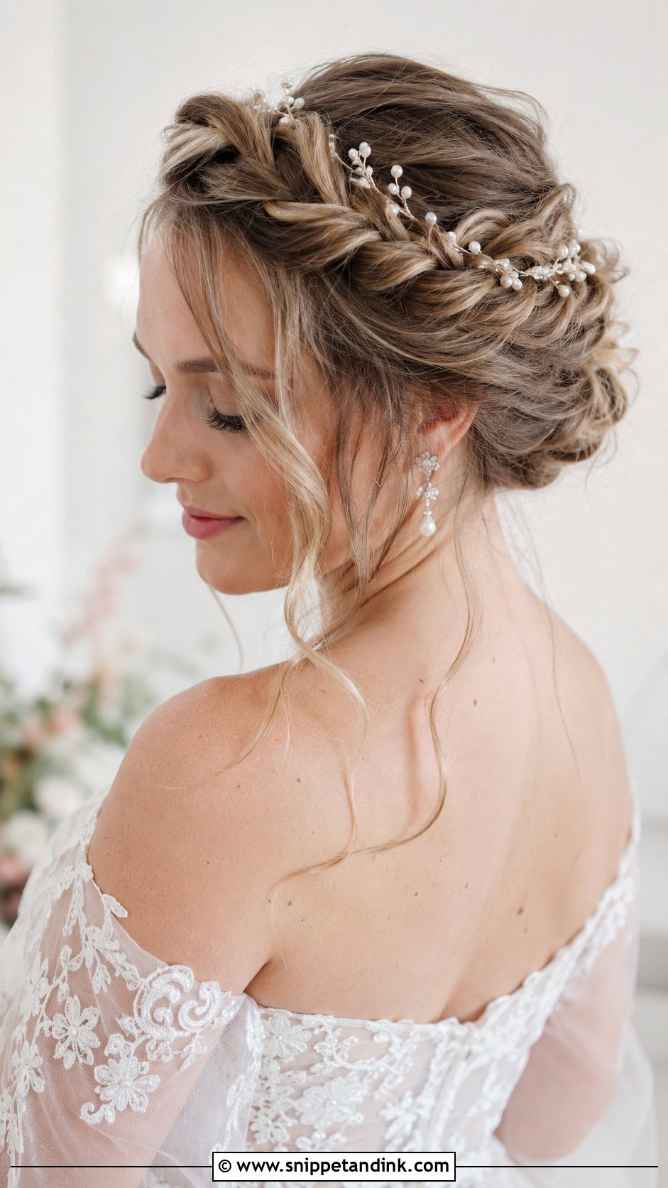 Twisted Halo Updo Wedding Hairstyle Tutorial - Snippet and Ink - 25 Wedding Hairstyles Tutorial