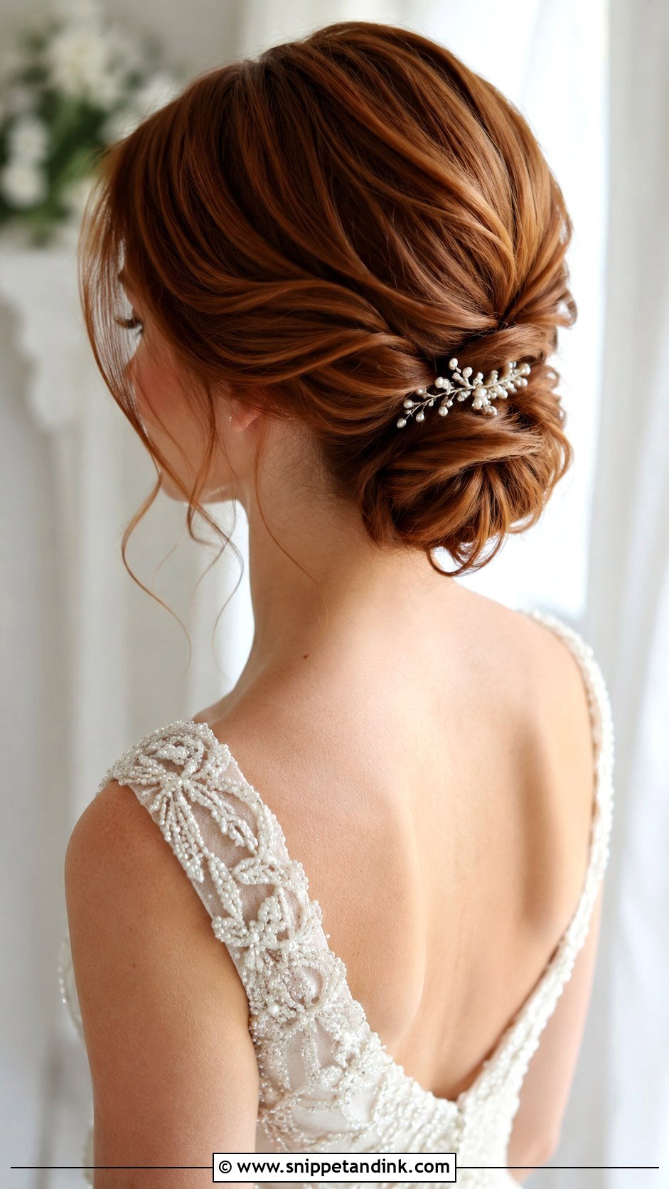 Twisted Low Bun - Snippet and Ink - 20 Hair Bun Styles Wedding