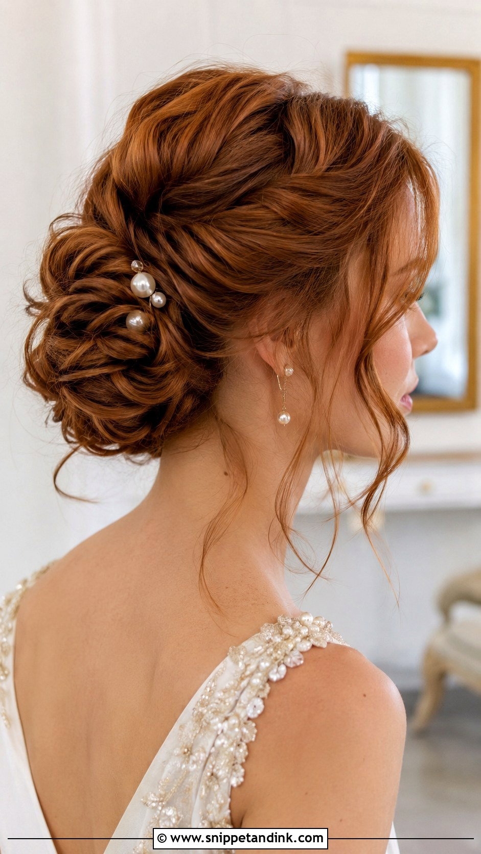 Twisted Low Bun - Snippet and Ink - 30 Simple Hairstyles for Wedding