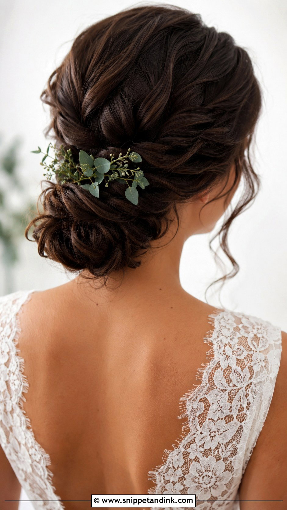 Twisted Low Bun Updo - Snippet and Ink - 20 Wedding Updo Tutorial Ideas