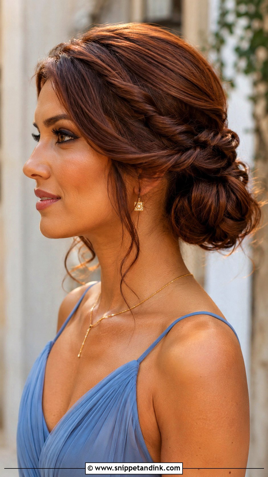 Twisted Low Bun Wedding Guest Updo - Snippet and Ink - 15 Wedding Guest Up Dos Hairstyles