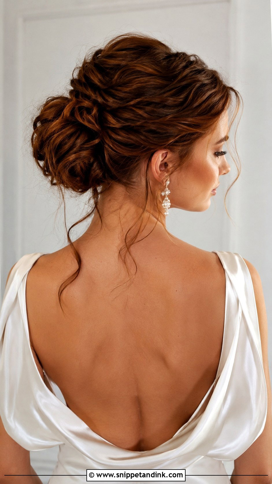 Twisted Messy Bun for Wedding - Snippet and Ink - 25 Messy Bun Hairstyles for Wedding