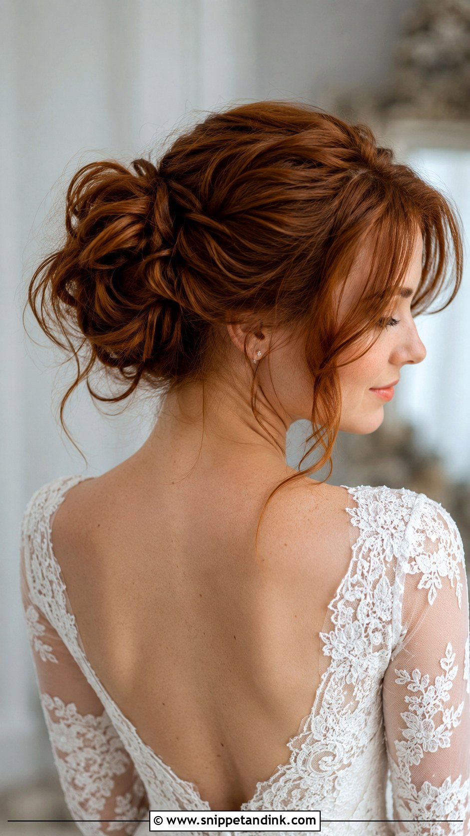 Twisted Messy Bun for Wedding - Snippet and Ink - 20 Messi Bun Hairstyles for Wedding