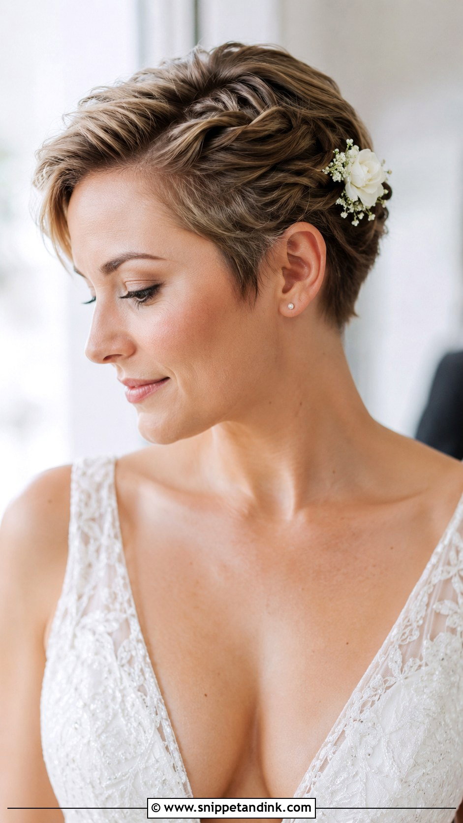 Twisted Pixie Cut - Snippet and Ink - 25 Wedding Hair Ideas for Short Hair