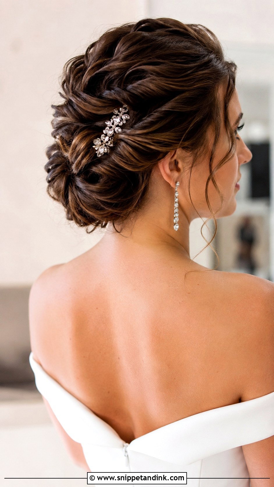 Twisted Pixie Updo - Snippet and Ink - 25 Wedding Hair Styles Short Hair