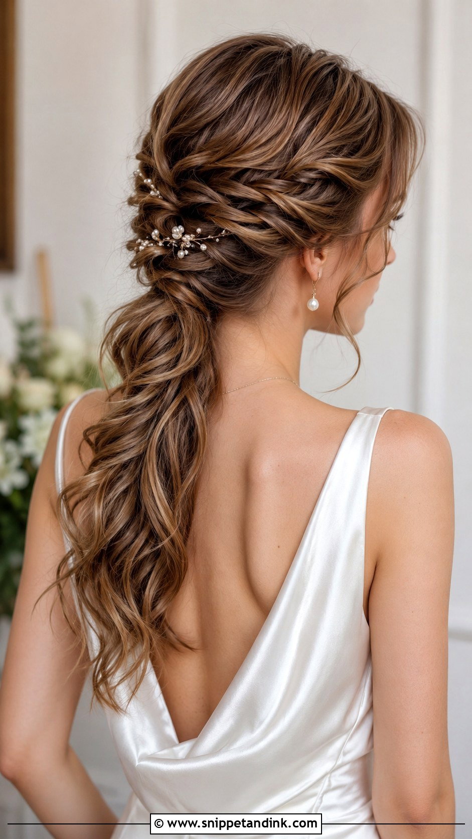 Twisted Ponytail Bridal Style - Snippet and Ink - 20 Pony Wedding Hairstyles