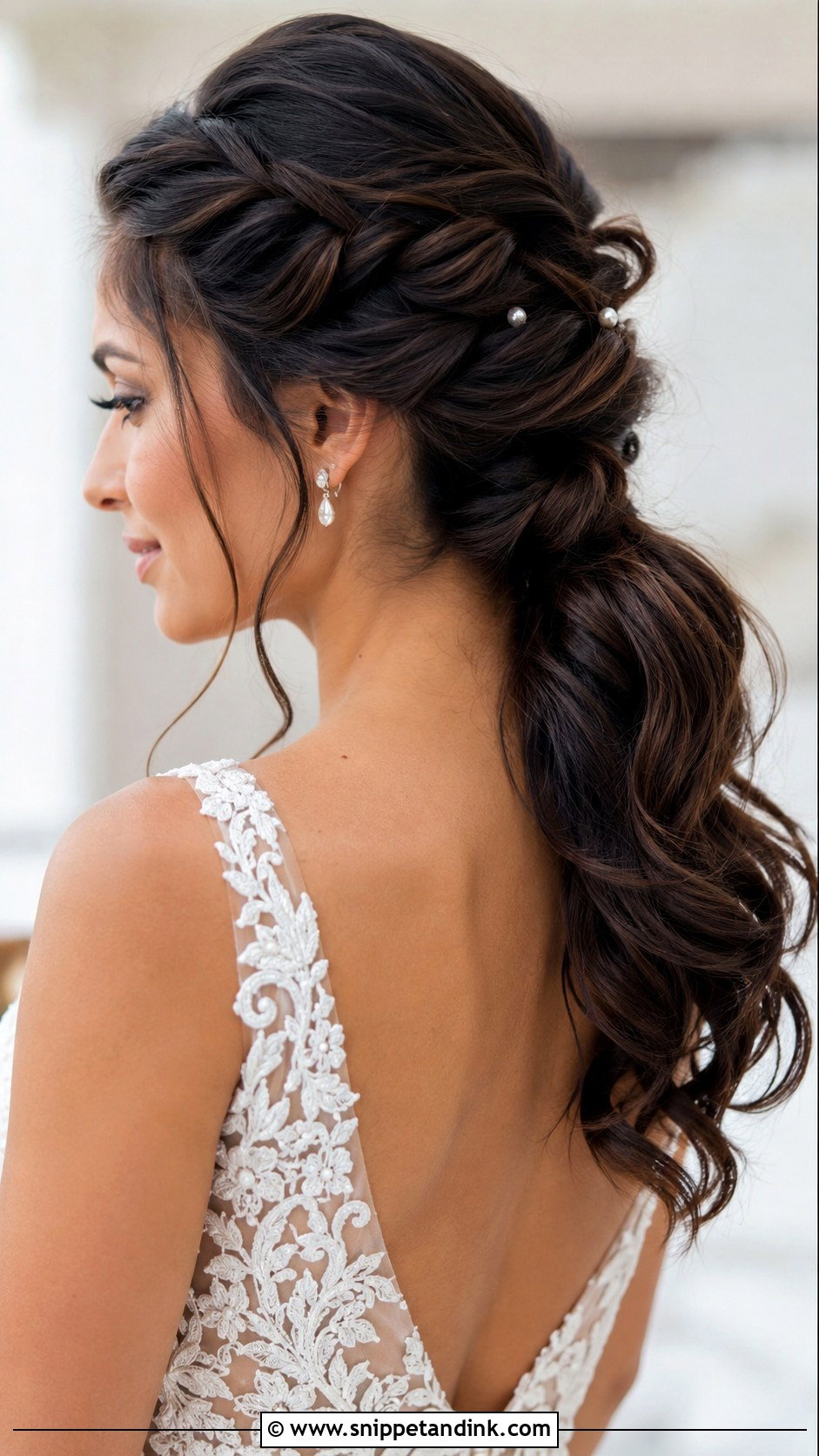 Twisted Ponytail for Wedding - Snippet and Ink - 25 Pony Hairstyles for Wedding