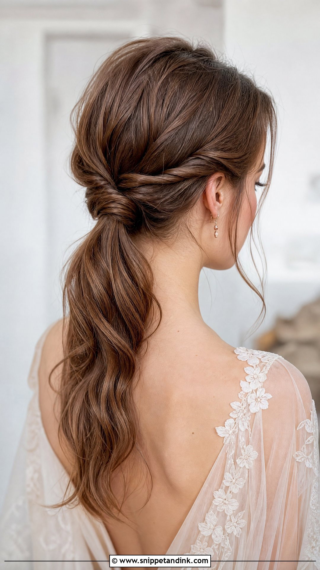 Twisted Ponytail - Snippet and Ink - 20 Ponytail Hairstyles for Wedding Guest