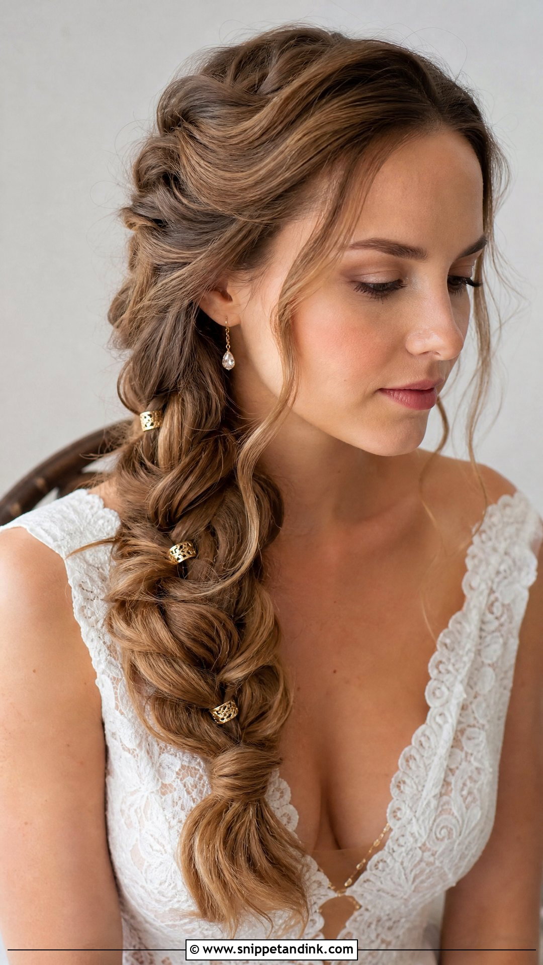 Twisted Rope Braid Style - Snippet and Ink - 20 Viking Wedding Hairstyles