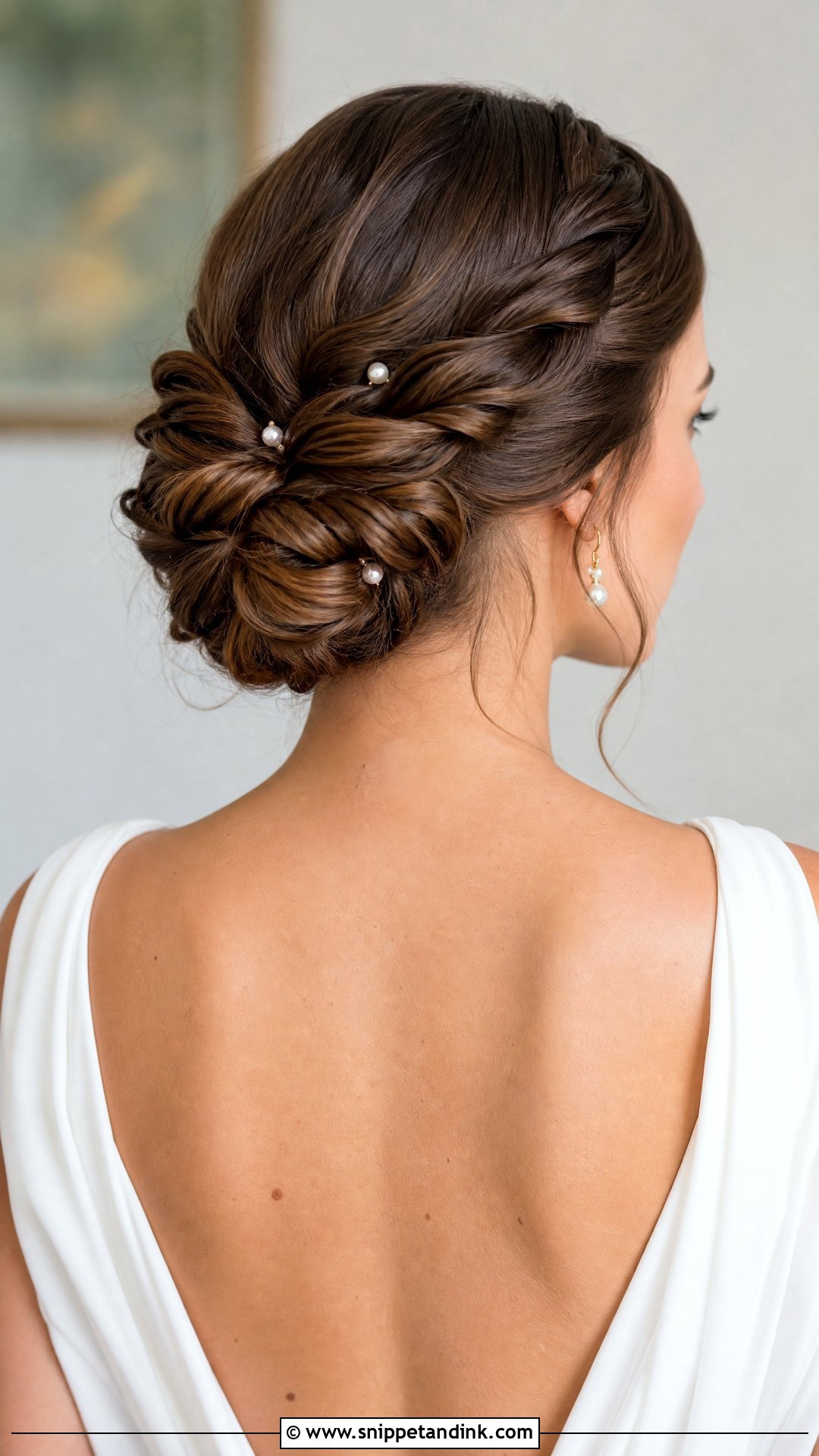 Twisted Rope Braid Updo - Snippet and Ink - 20 Brides with Braids