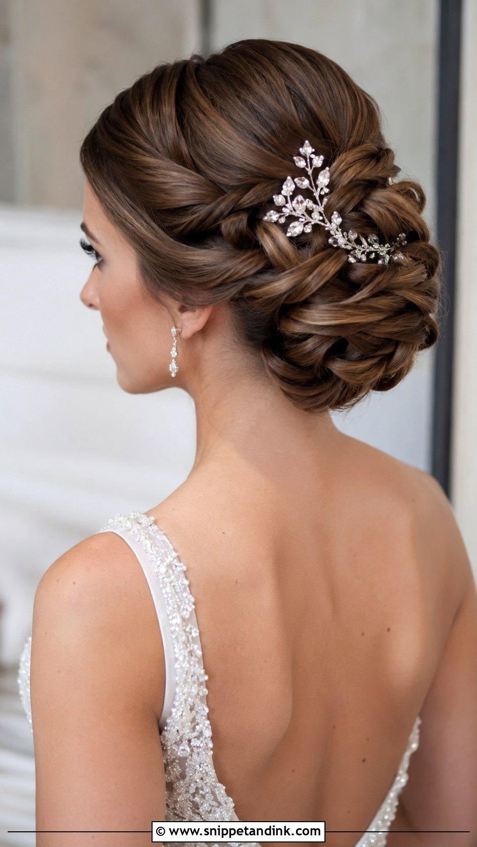Twisted Rope Braid Updo - Snippet and Ink - 25 Braided Hairstyles for Bride