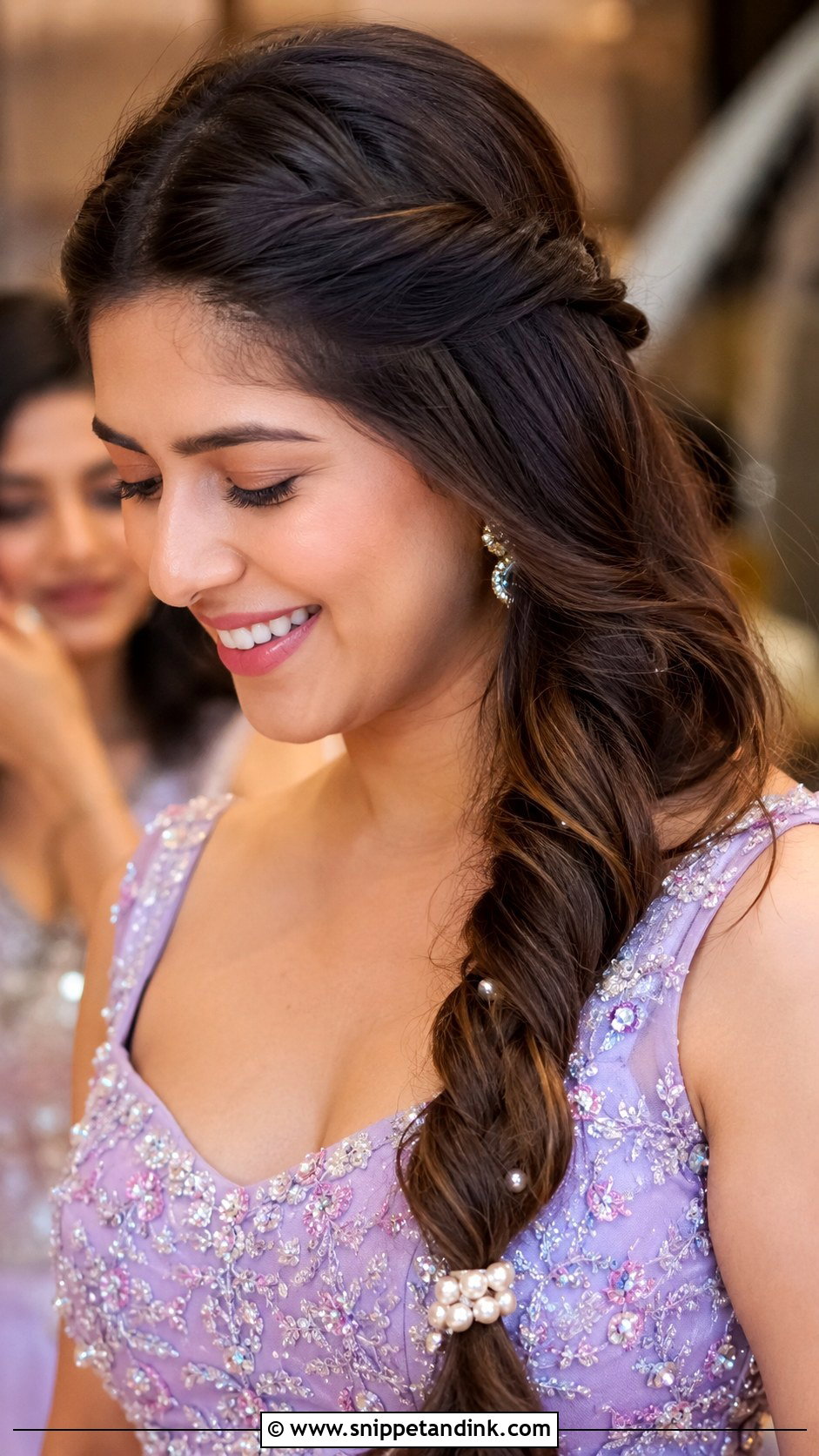 Twisted Rope Braid - Snippet and Ink - 30 Indian Hairstyles for Weddings
