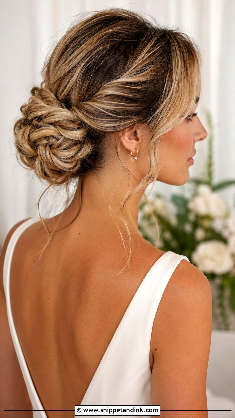 Twisted Rope Bun - Snippet and Ink - 30 Bridal Hair Buns