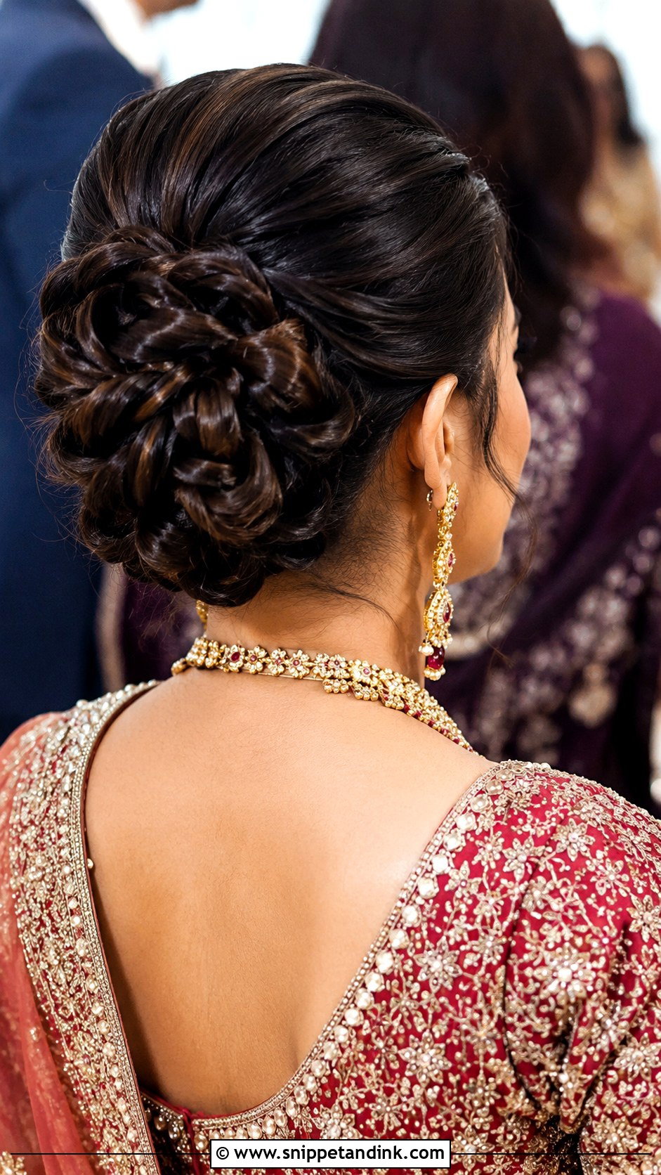 Twisted Rope Bun Joda - Snippet and Ink - 20 Joda Hair Styles for Wedding