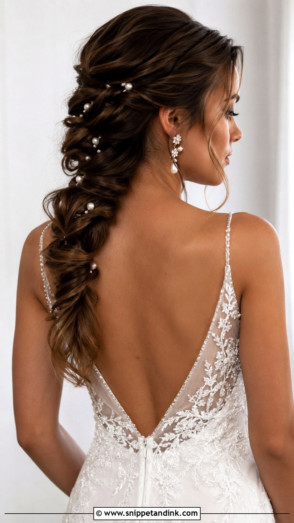 Twisted Side Braid for Wedding - Snippet and Ink - 20 Side Braid Hairstyles for Wedding