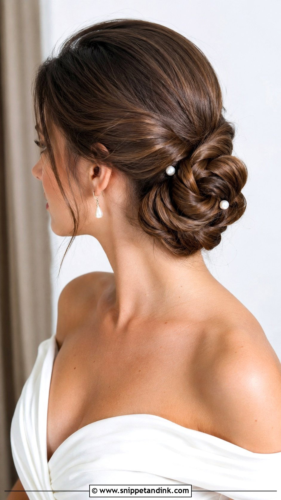 Twisted Side Bun - Snippet and Ink - 20 Side Bun Hairstyles Wedding