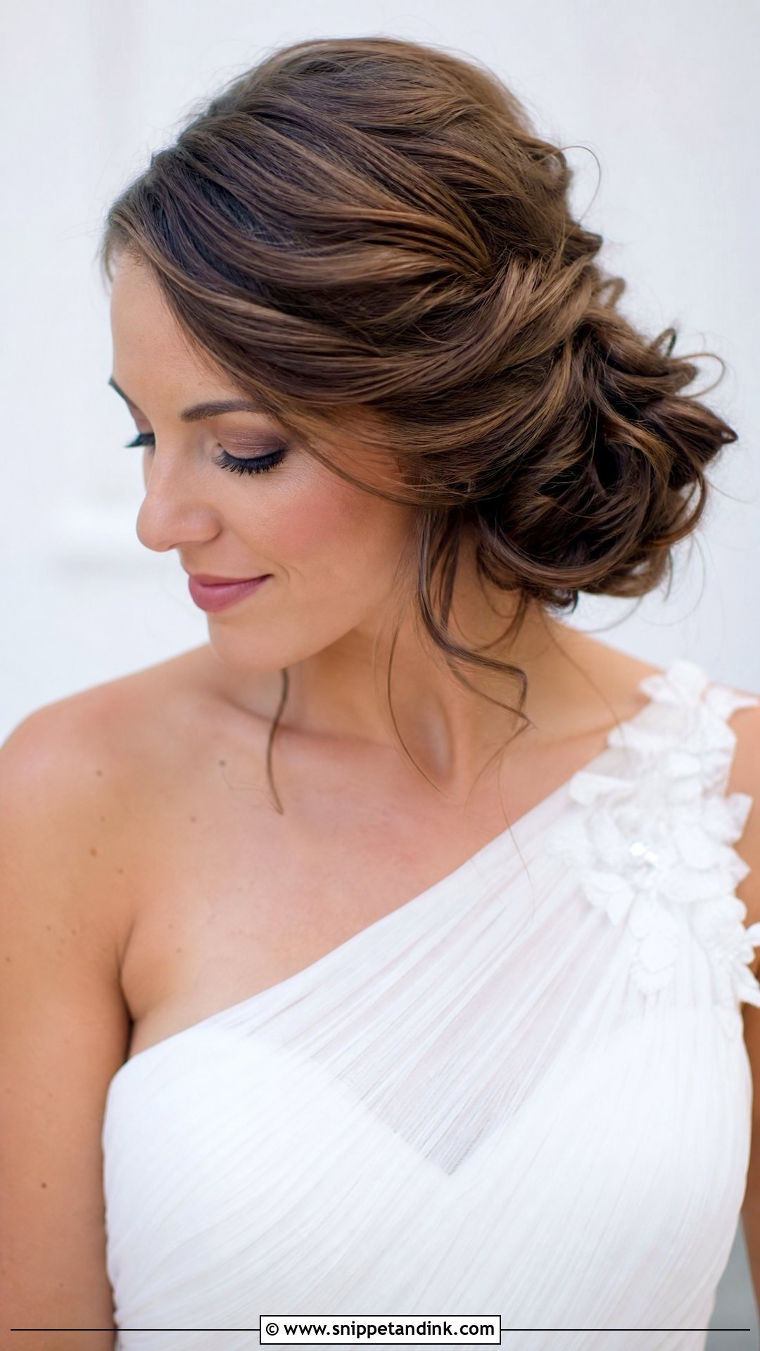 Twisted Side Updo - Snippet and Ink - 20 Bridal Hairstyles Tutorial