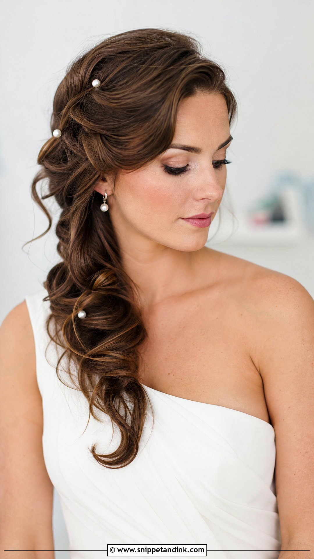 Twisted Side Updo - Snippet and Ink - 20 Classic Bride Hairstyles