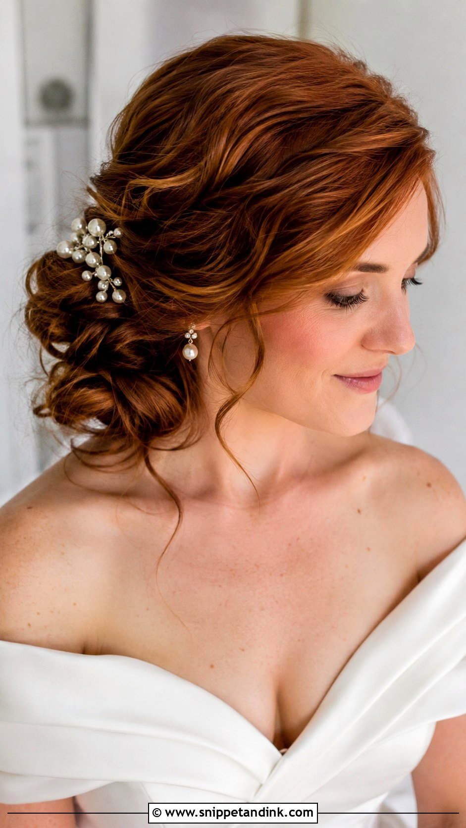 Twisted Side Updo - Snippet and Ink - 25 Hairstyles for Medium Length Hair for Wedding