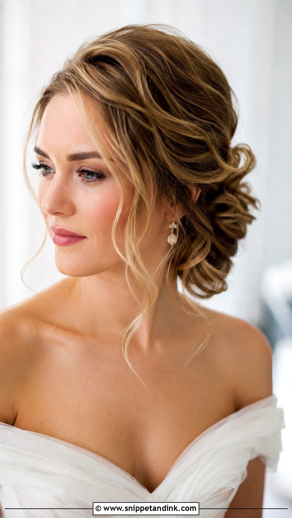 Twisted Side Updo - Snippet and Ink - 20 Hair for Wedding Guest Medium Ideas