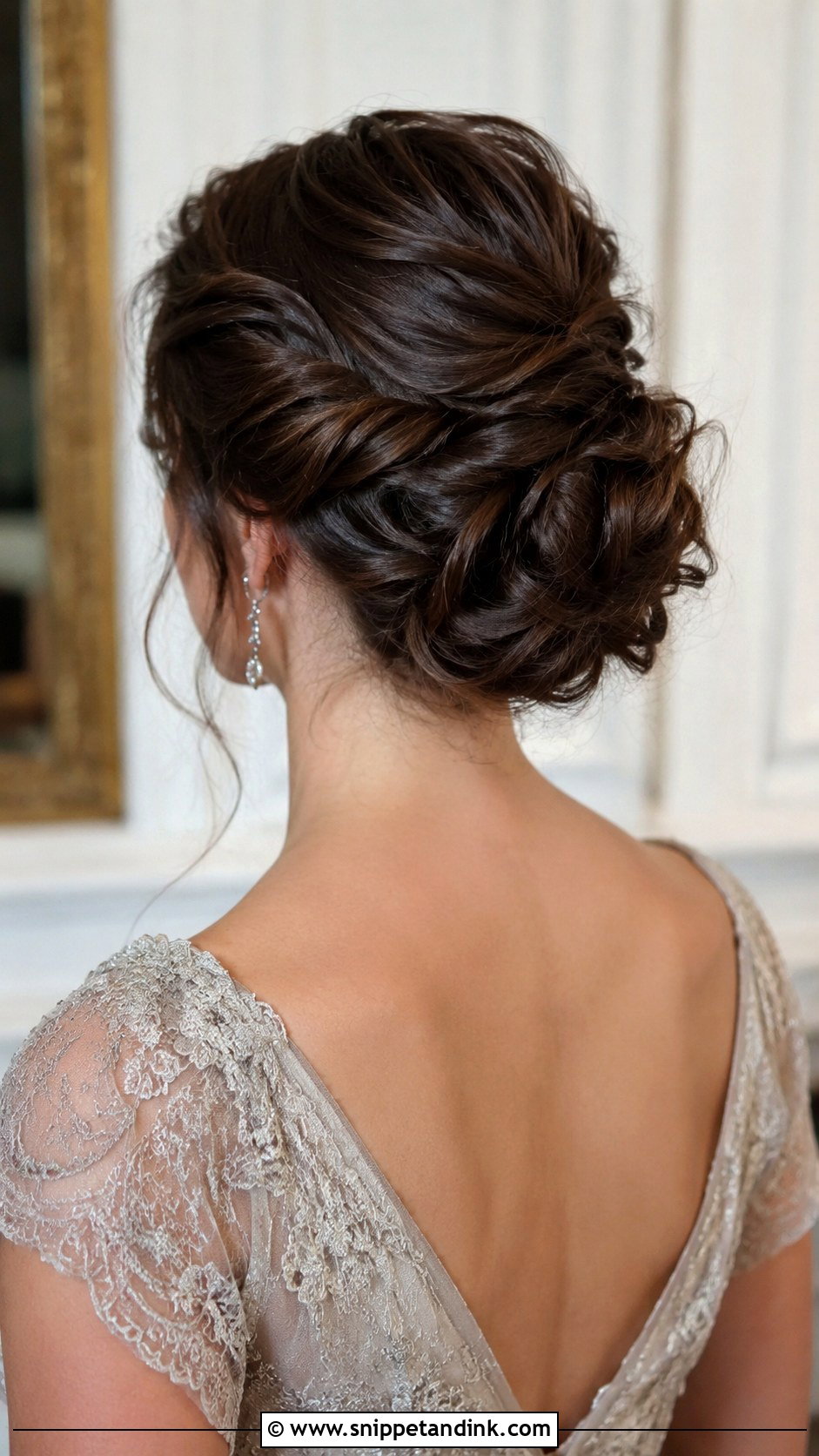 Twisted Updo - Snippet and Ink - 25 Wedding Hair Dos