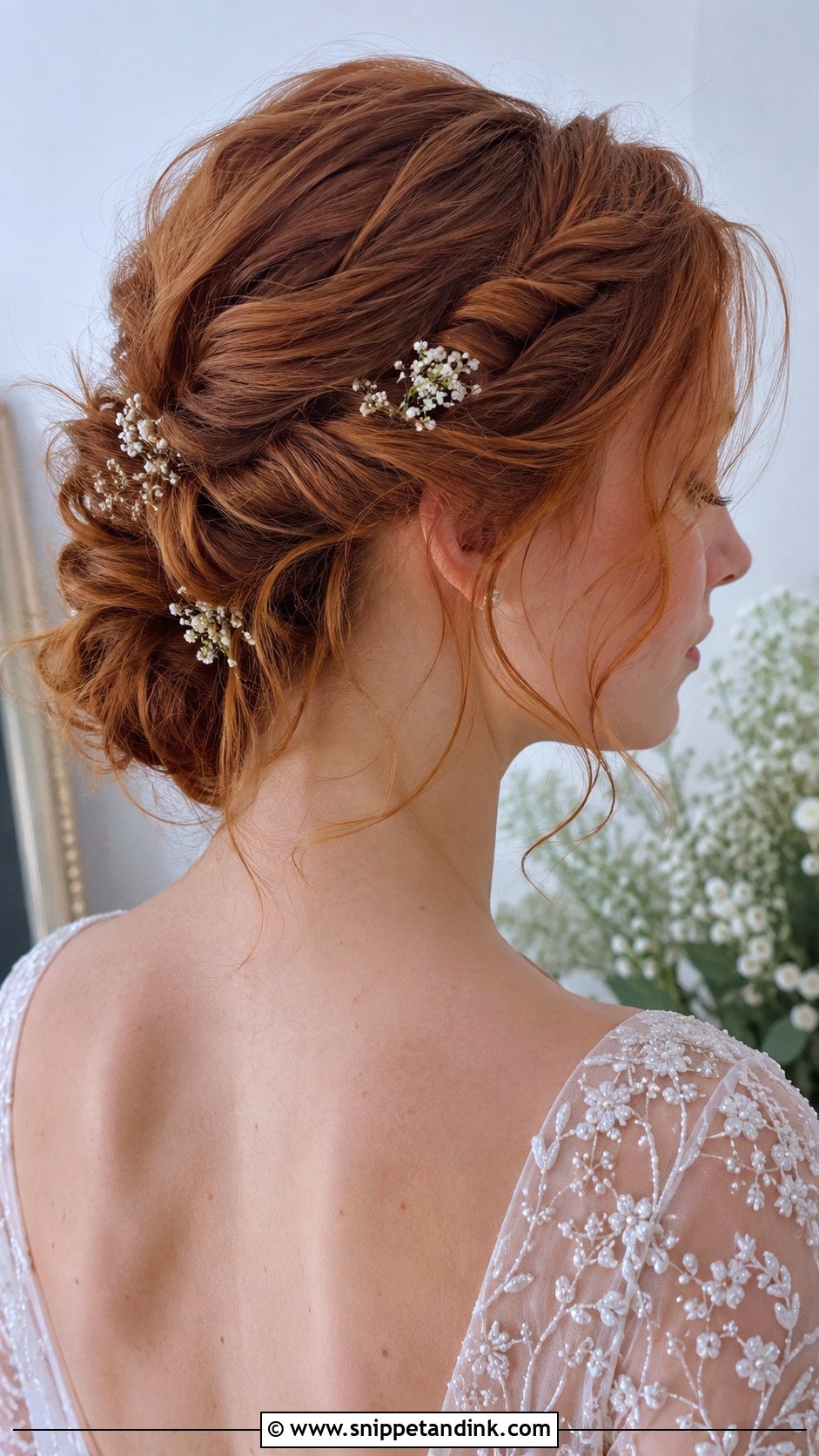 Twisted Updo Bun - Snippet and Ink - 25 Wedding Buns