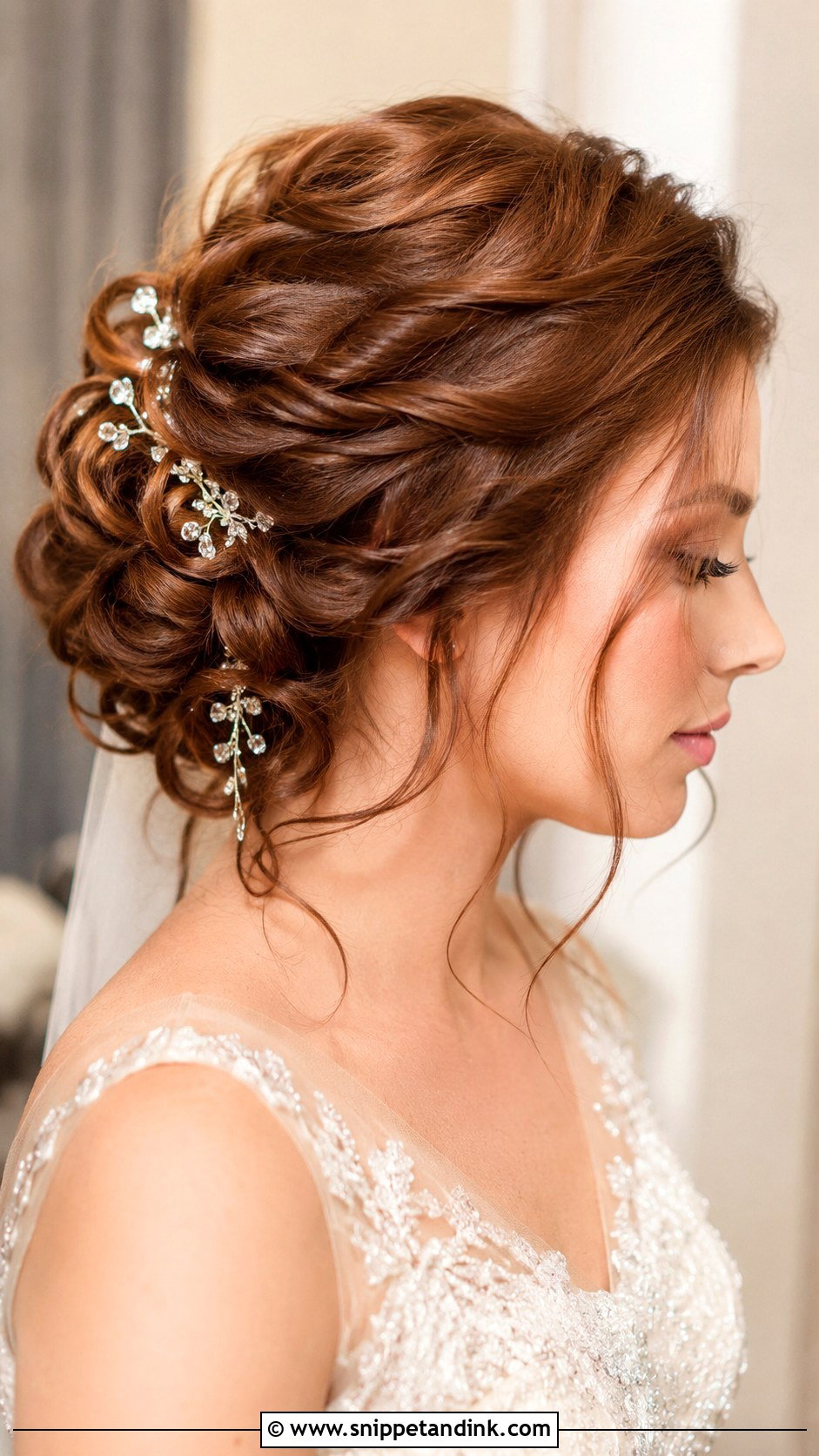 Twisted Updo Engagement Hairstyle - Snippet and Ink - 25 Hairstyle for Engagement Bride Ideas