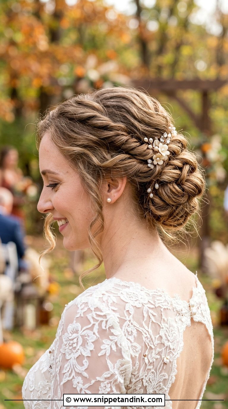 Twisted Updo Tutorial - Snippet and Ink - 20 Bridal Hair Tutorial Ideas