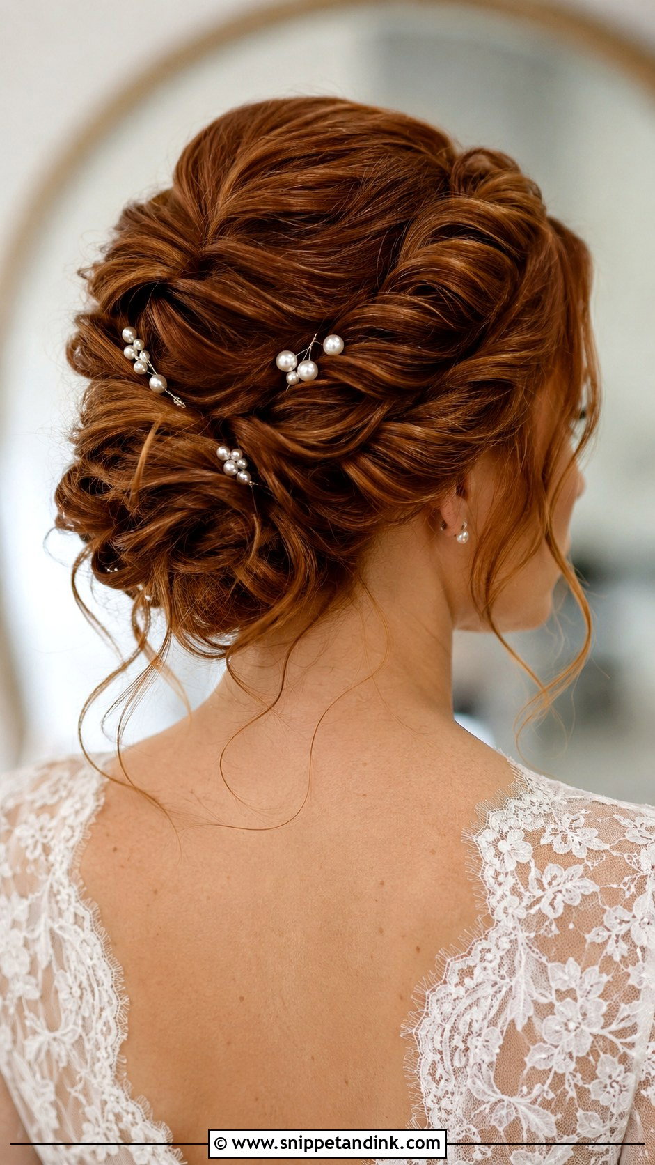 Twisted Updo Wedding Hair - Snippet and Ink - 20 Hair Inspo for Wedding Ideas