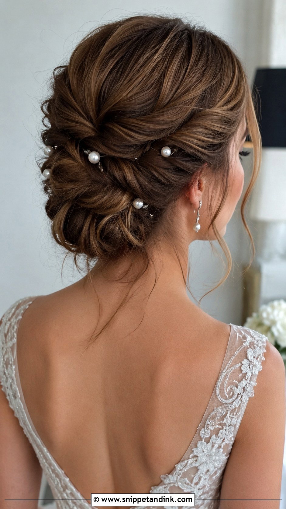 Twisted Updo Wedding Hair - Snippet and Ink - 25 Easy Wedding Hair Ideas