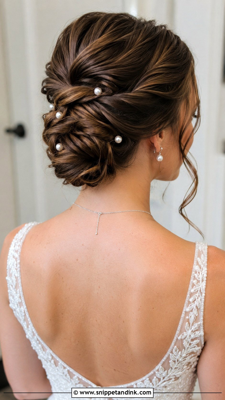 Twisted Updo Wedding Hair - Snippet and Ink - 25 Wedding Hair Bride Ideas