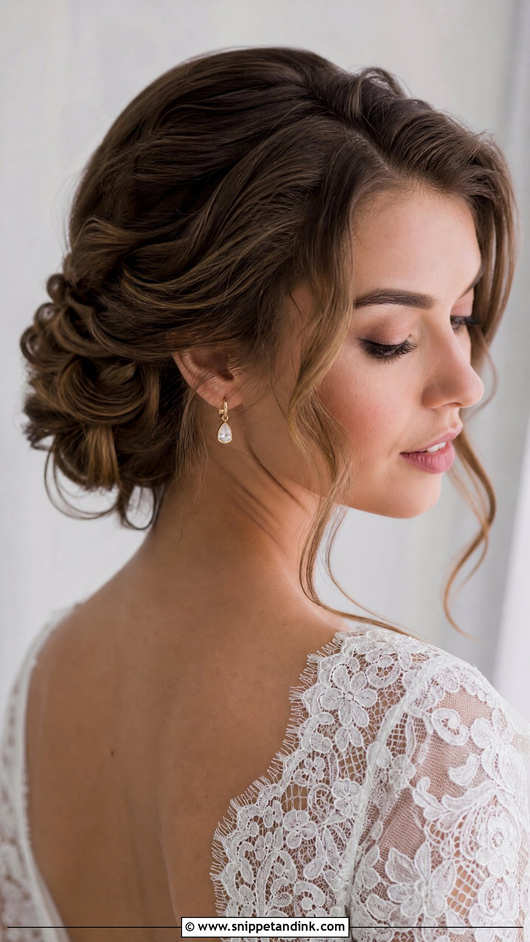 Twisted Updo Wedding Hair - Snippet and Ink - 15 Do It Yourself Wedding Hair Ideas