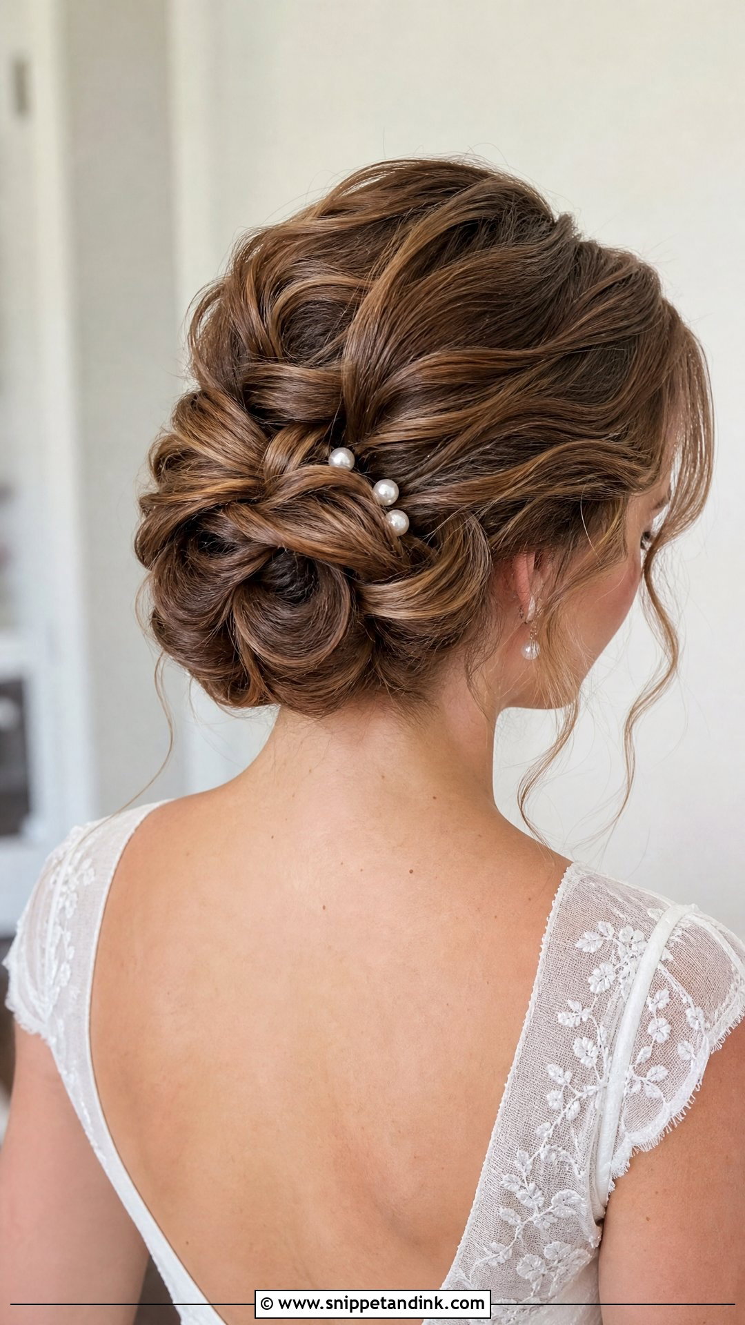 Twisted Updo Wedding Hairstyle - Snippet and Ink - 20 Hairstyles on Wedding