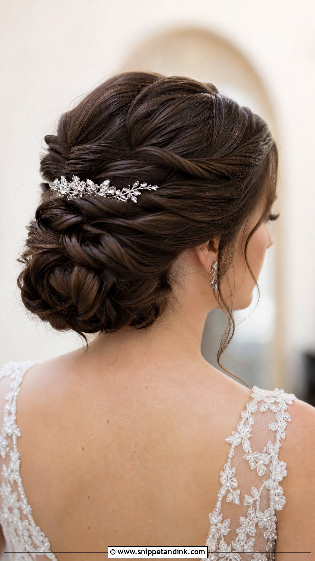 Twisted Updo Wedding Hairstyle - Snippet and Ink - 20 Marriage Hairstyle Ideas