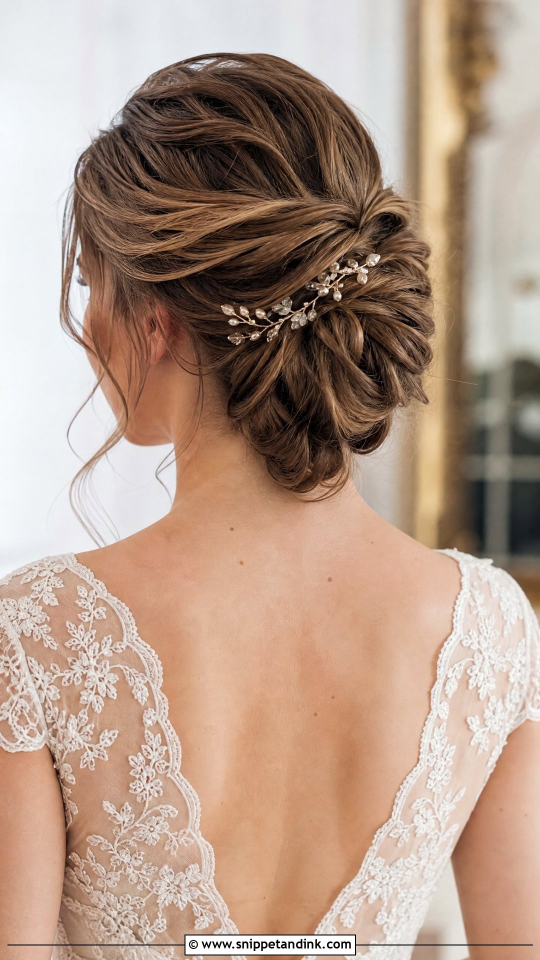 Twisted Updo Wedding Hairstyle - Snippet and Ink - 20 New Hairstyle for Wedding Ideas