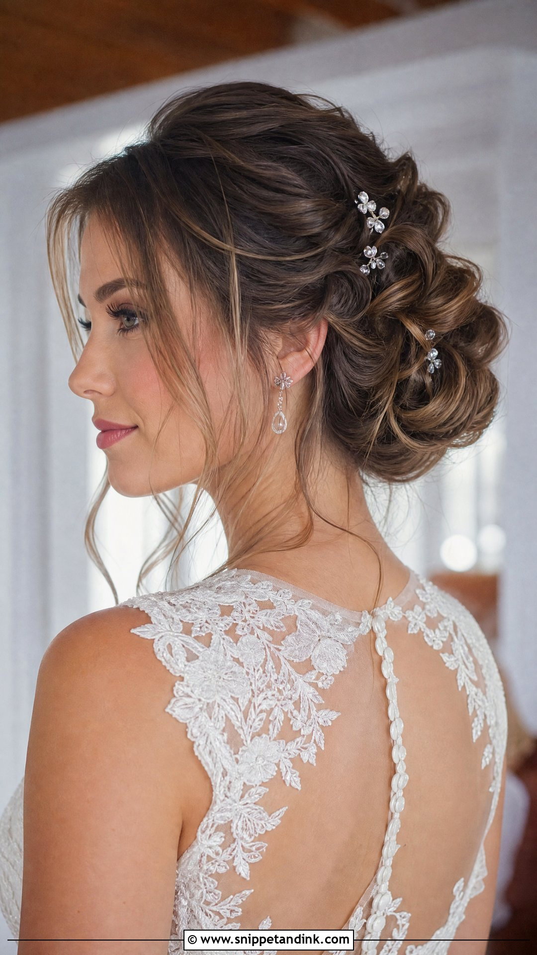 Twisted Updo Wedding Hairstyle - Snippet and Ink - 20 Style Hair for Wedding Ideas