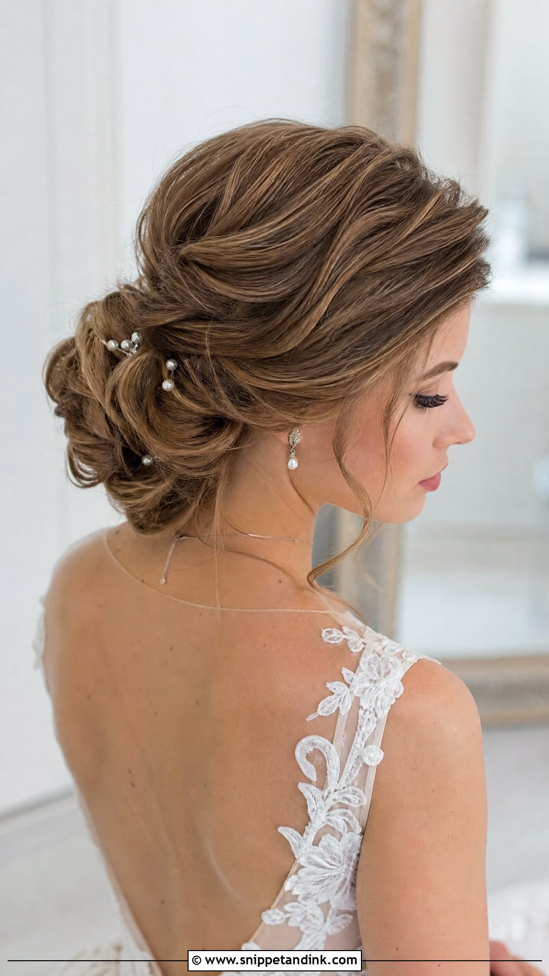 Twisted Updo Wedding Hairstyle - Snippet and Ink - 20 Traditional Wedding Hairstyles