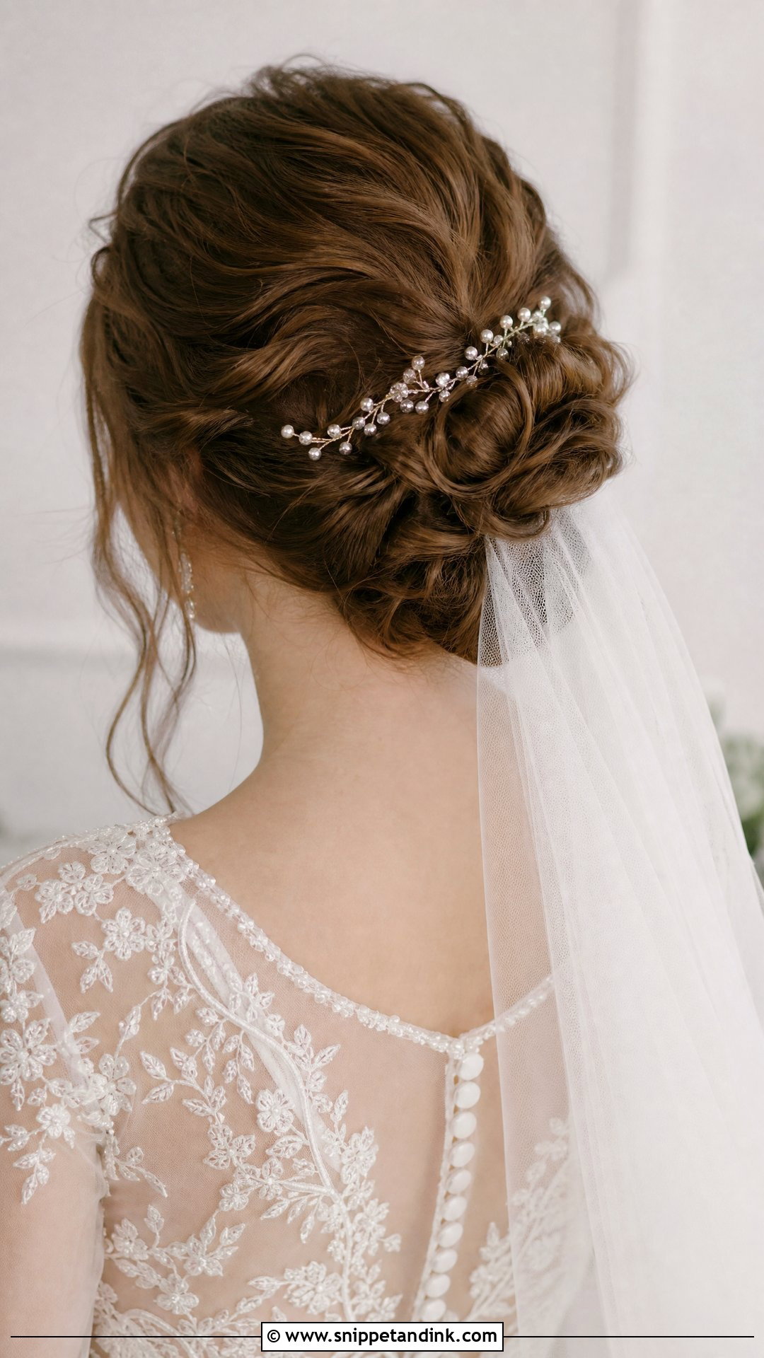 Twisted Updo Wedding Hairstyle - Snippet and Ink - 20 Trendy Hairstyles for Wedding