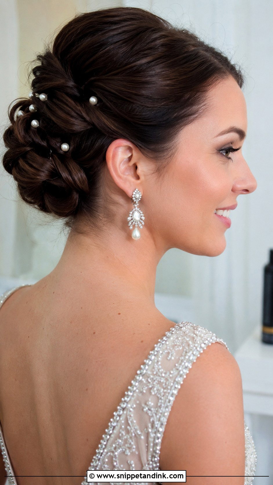 Twisted Updo Wedding Hairstyle - Snippet and Ink - 20 Unique Wedding Hair Ideas