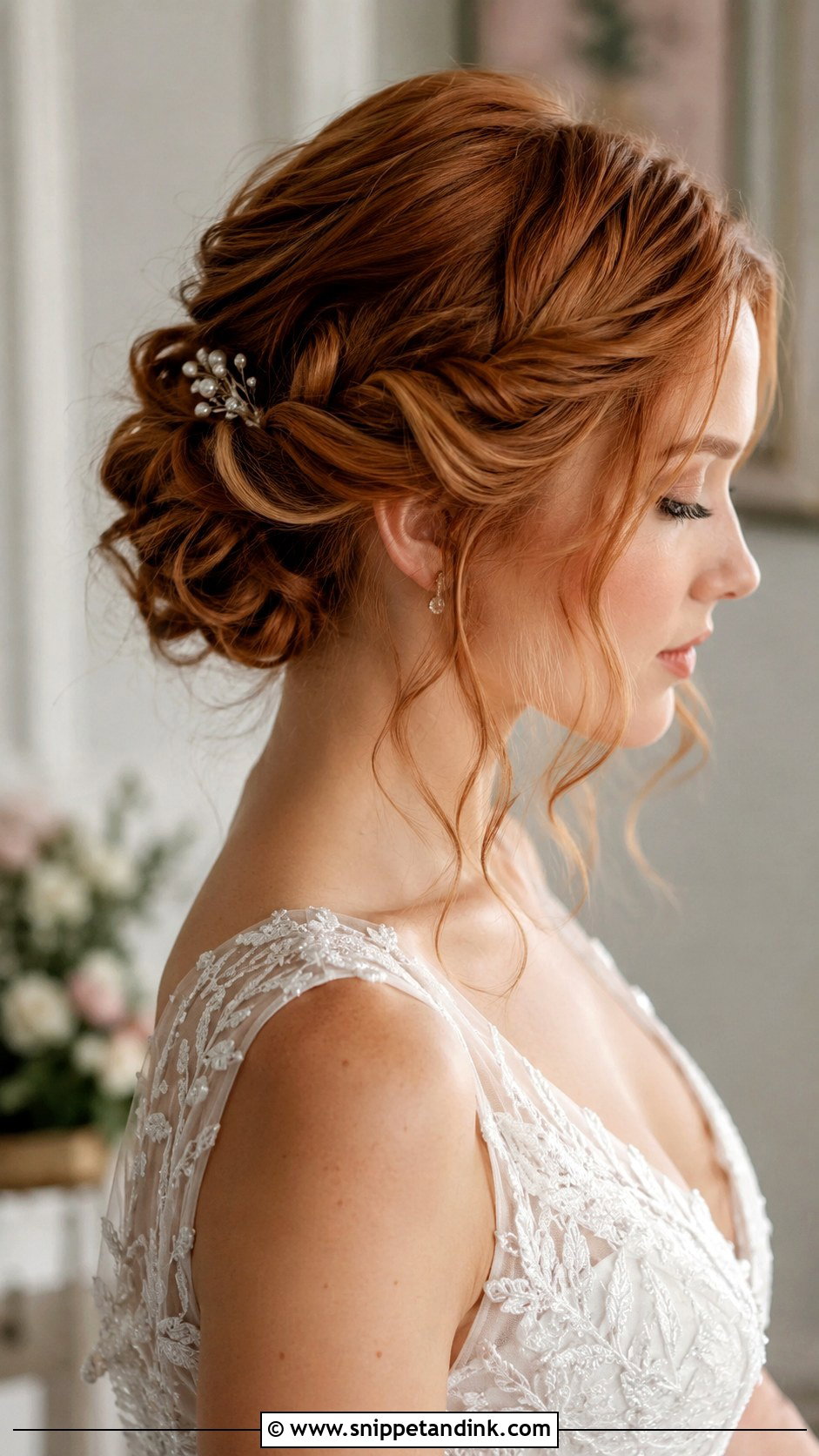 Twisted Updo Wedding Hairstyle - Snippet and Ink - 25 Bride Wedding Hairstyle Ideas