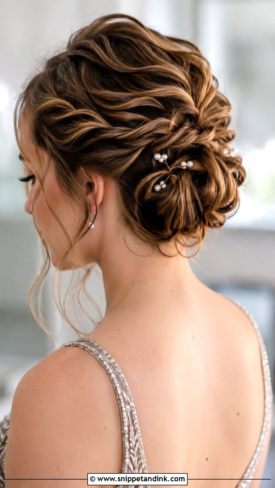 Twisted Updo Wedding Hairstyle - Snippet and Ink - 15 Simple Hairstyles for a Wedding