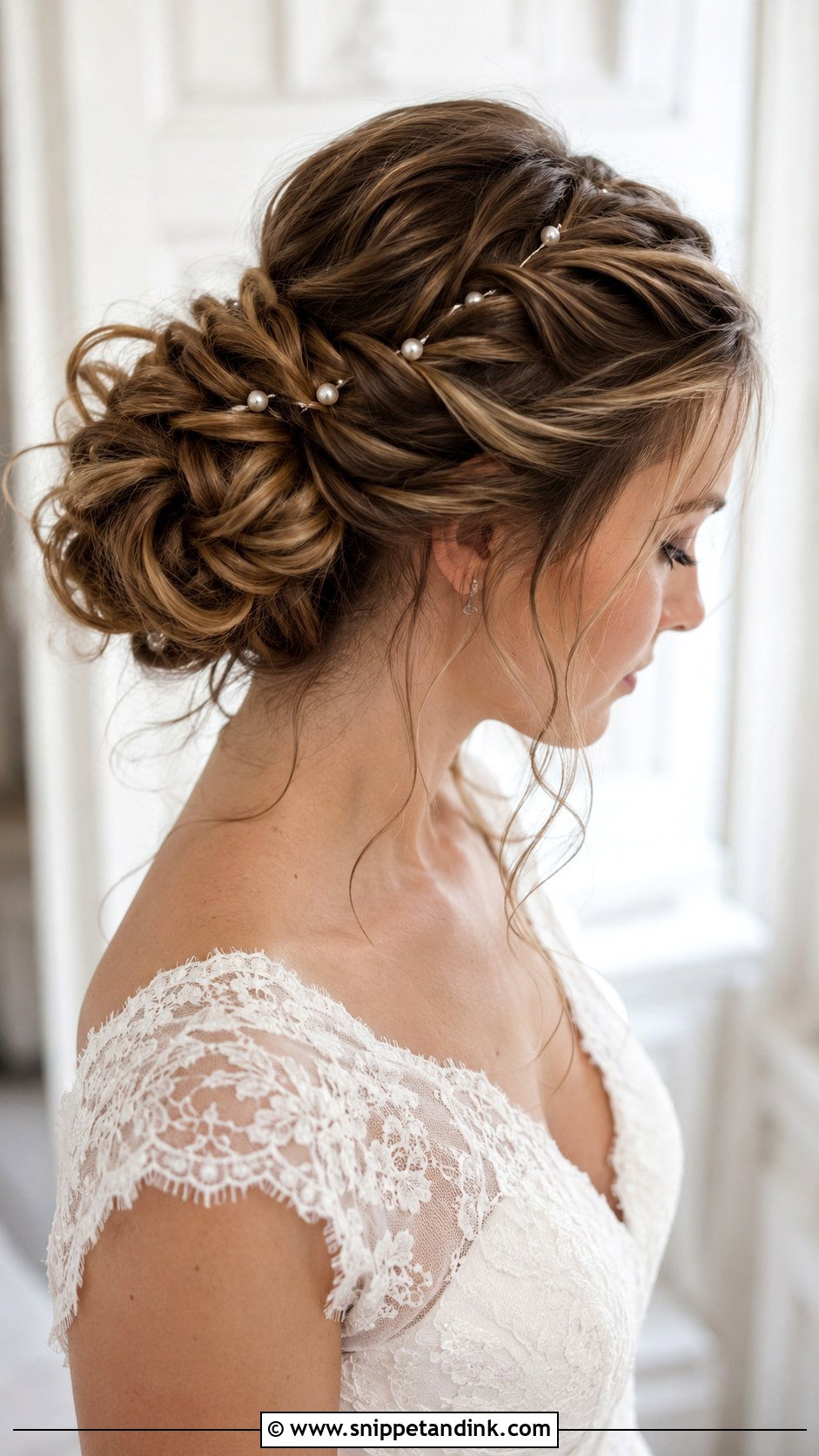 Twisted Updo Wedding Hairstyle - Snippet and Ink - 25 Hairstyle Ideas for Wedding