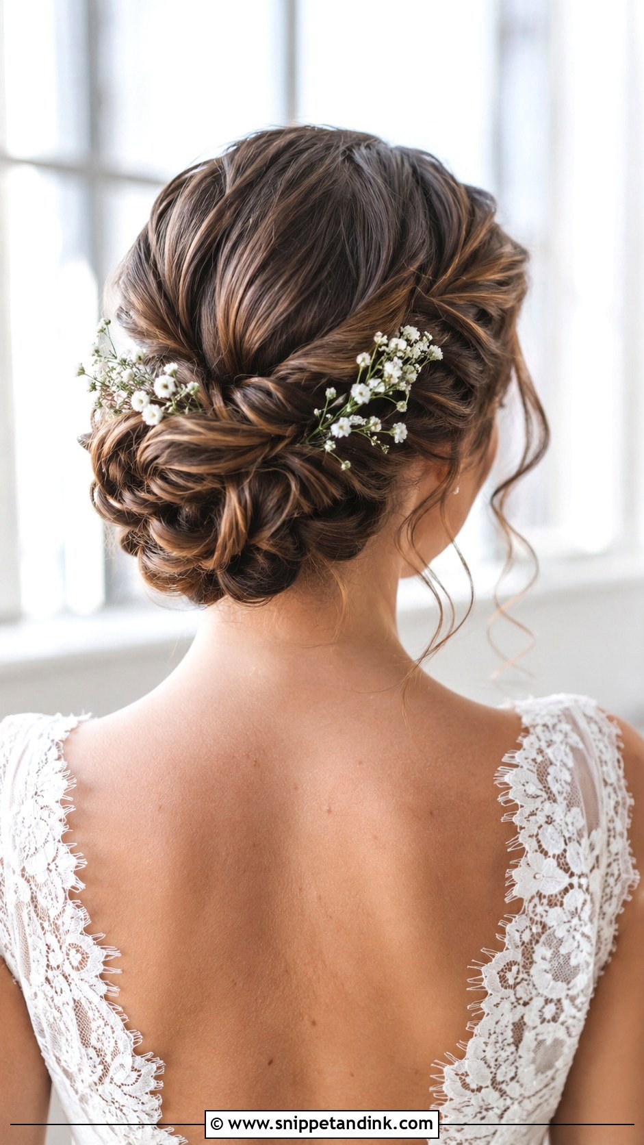 Twisted Updo Wedding Hairstyle - Snippet and Ink - 25 Simple Bridal Hairstyle Ideas