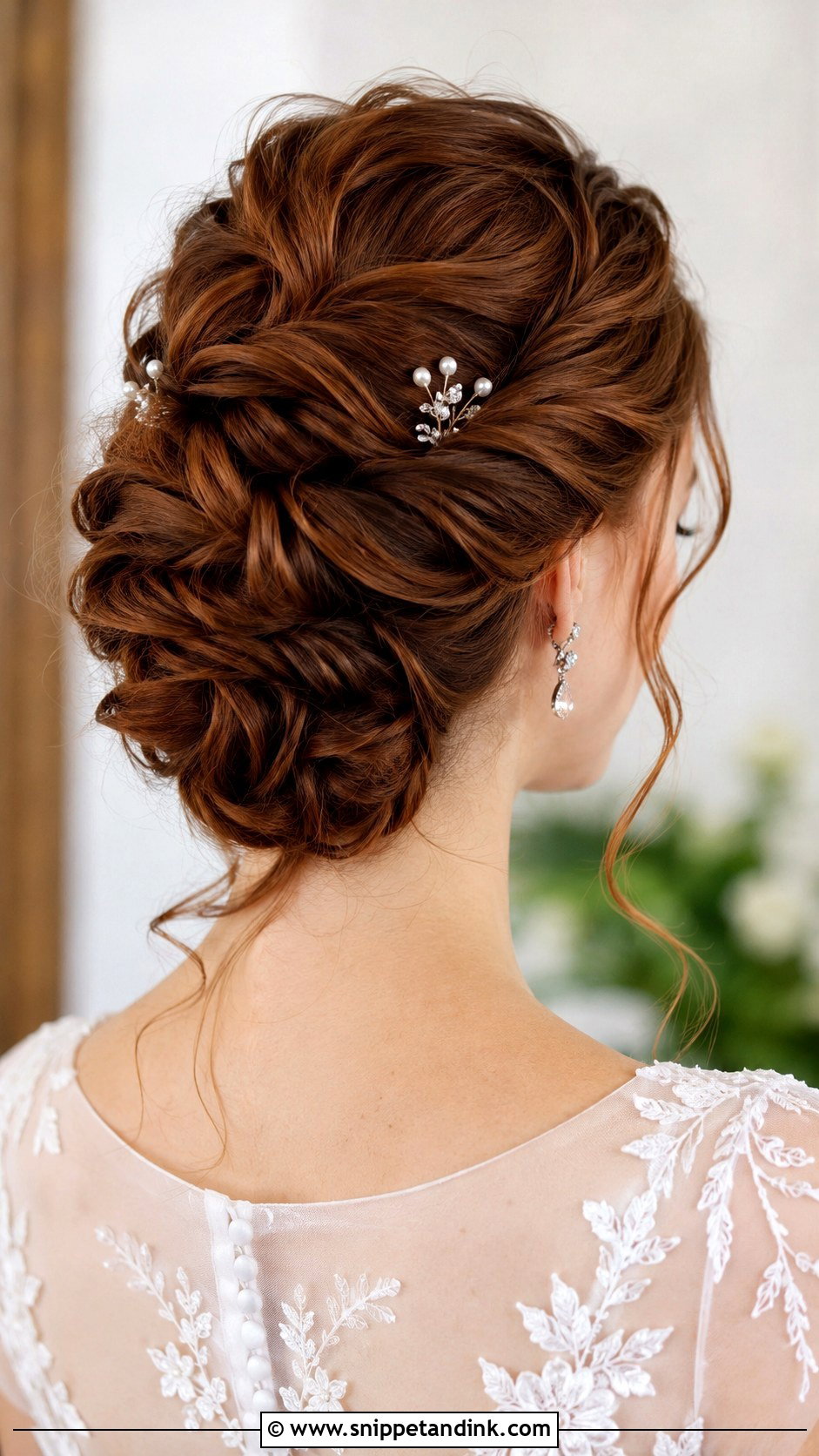 Twisted Updo Wedding Hairstyle - Snippet and Ink - 25 Wedding Hair Inspiration Ideas
