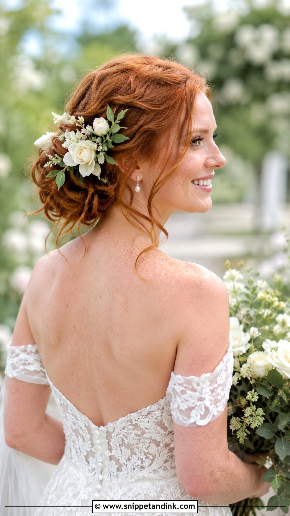 Twisted Updo Wedding Hairstyle - Snippet and Ink - 30 Bride Hairstyle Ideas