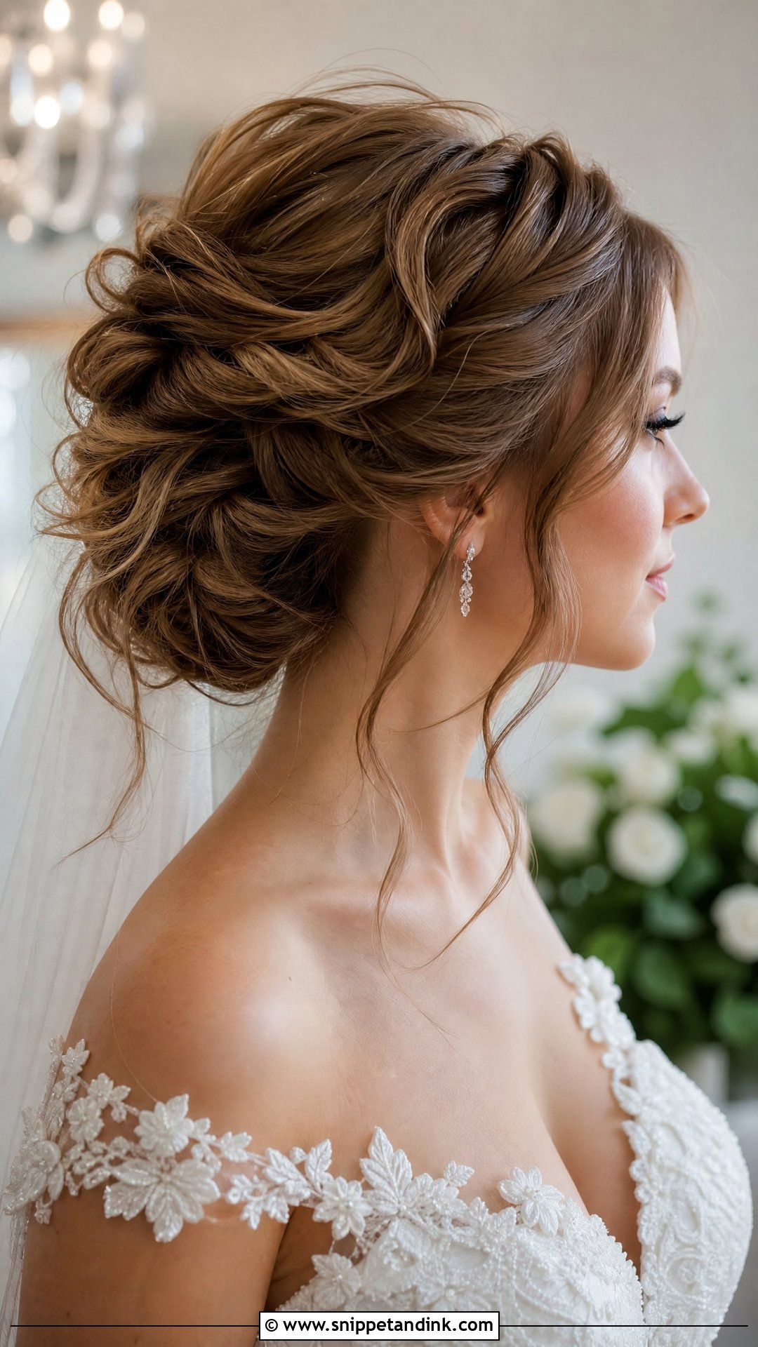Twisted Updo Wedding Hairstyle - Snippet and Ink - 30 Easy Wedding Hairstyles Do It Yourself
