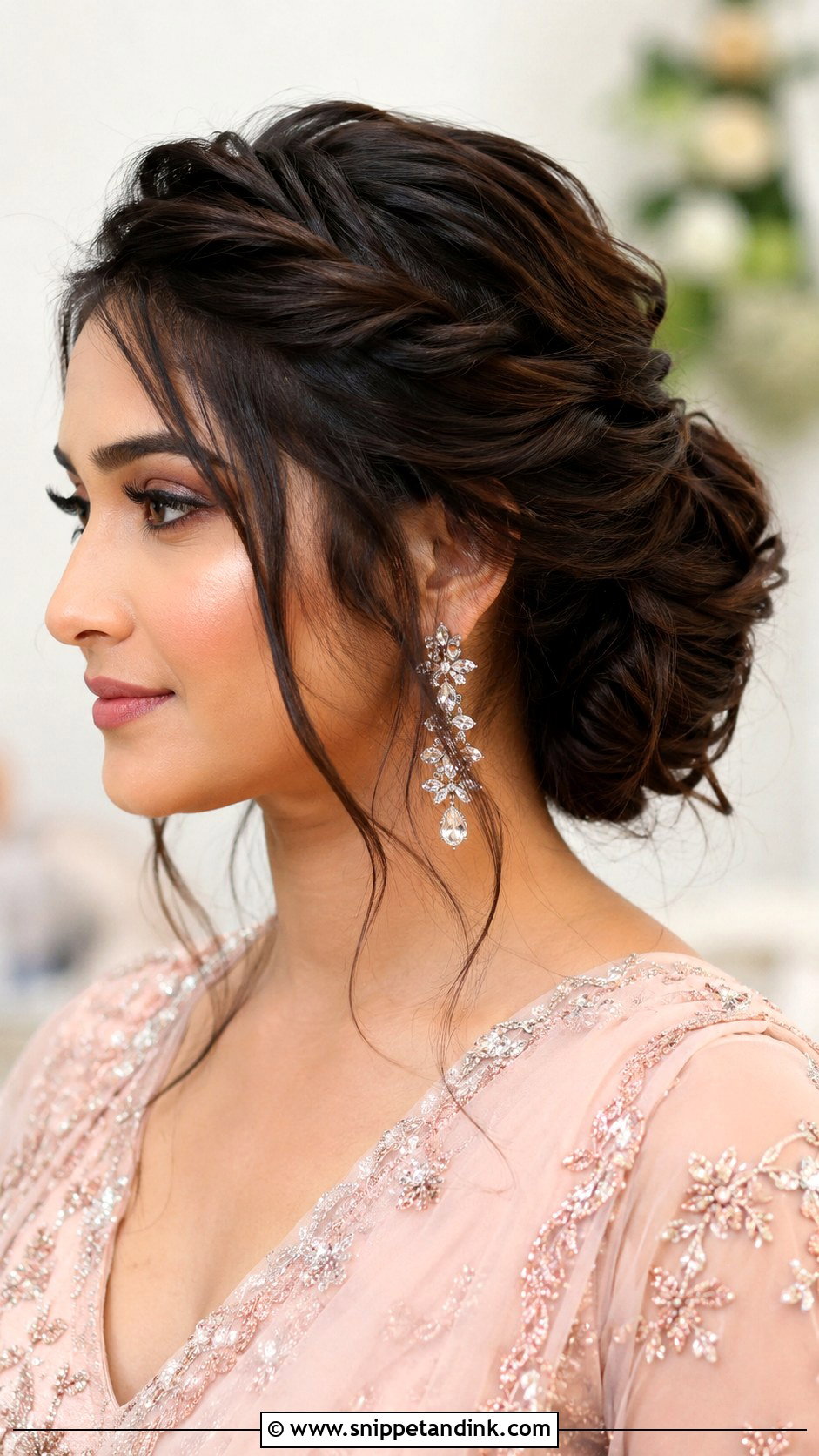Twisted Updo Wedding Hairstyle - Snippet and Ink - 30 Wedding Hairstyles for Bridesmaids