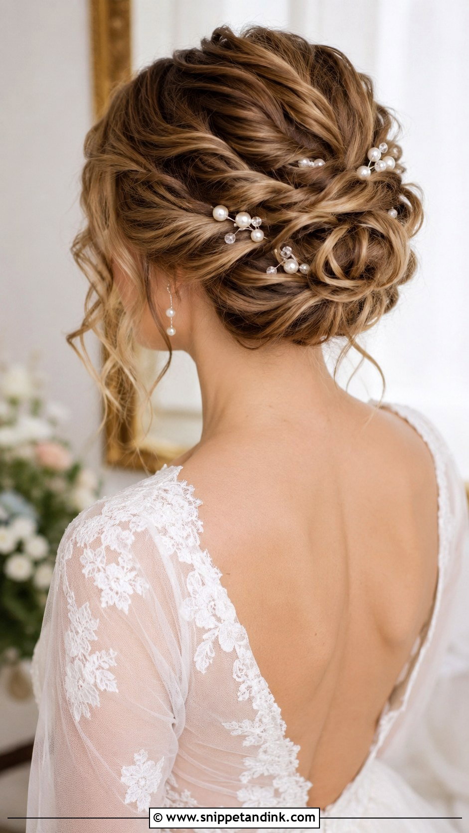 Twisted Updo Wedding Hairstyle - Snippet and Ink - 20 Hair Styles for Wedding Hairstyles