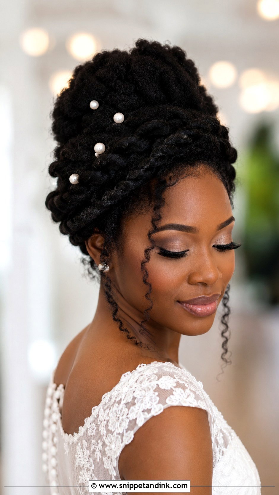 Twisted Updo With Soft Volume - Snippet and Ink - 30 4c Wedding Hairstyles